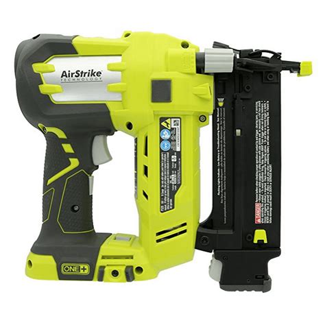 Ryobi airstrike nailer - Both Ryobi Cordless Finish Nailers, ( Straight is model #P325 and Angled is model #P330) both retail for $199.00. A lot of the value of cordless tools is the convenience, and these are no exception. After years of using pneumatic nailers and hassling with a compressor to do so, I can’t imagine going back.